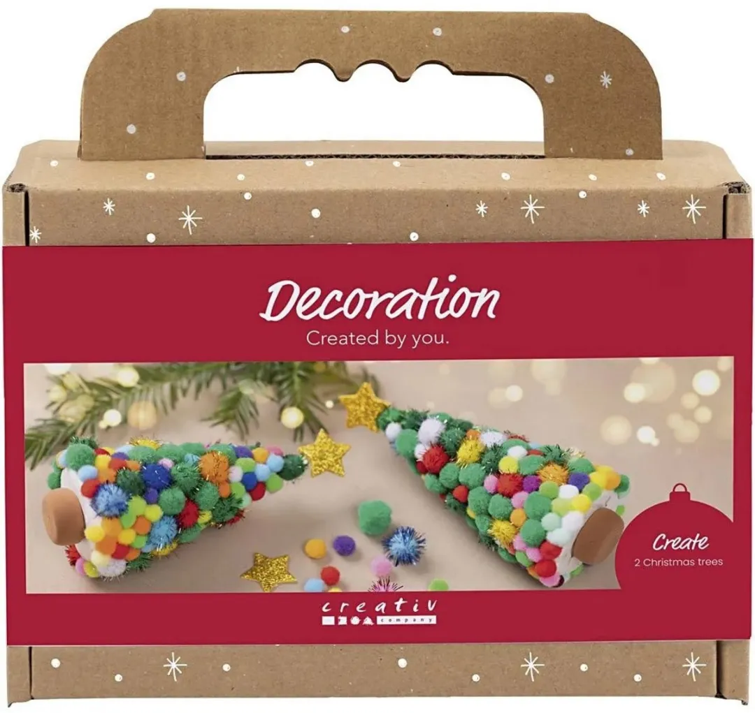 Creativ Company Mini Hobbyset Kerstboom Decoratie - Multicolor