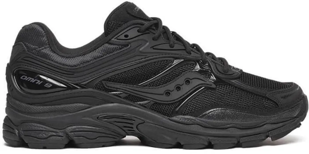 Saucony ProGrid Omni 9 Heren Schoen - Zwart - afbeelding 6 van 6