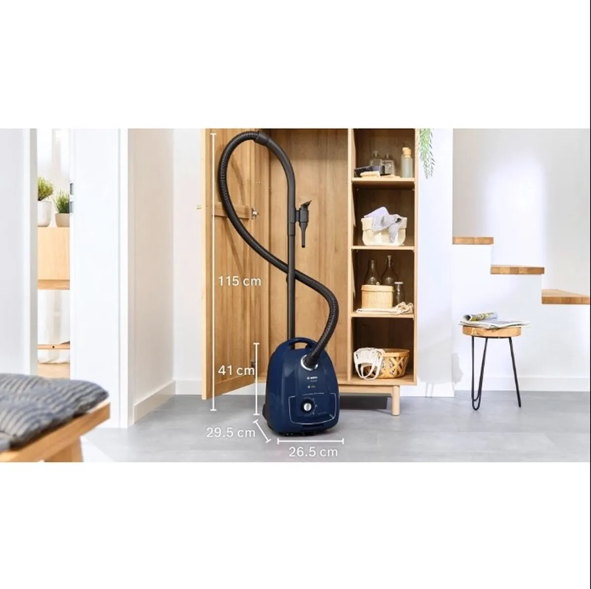 Bosch Serie 4 BGL38BU1 Stofzuiger met zak - 600W - Blauw