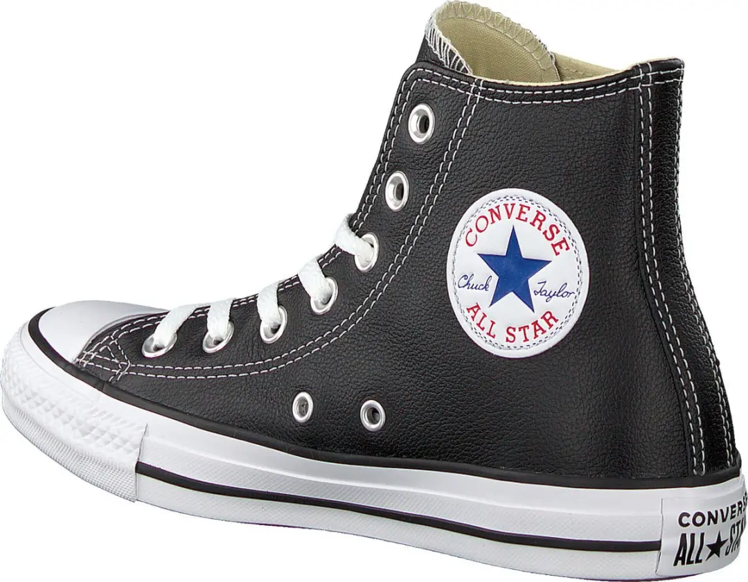 Converse Chuck Taylor All Star Hi Dames Sneakers - Zwart - afbeelding 6 van 6