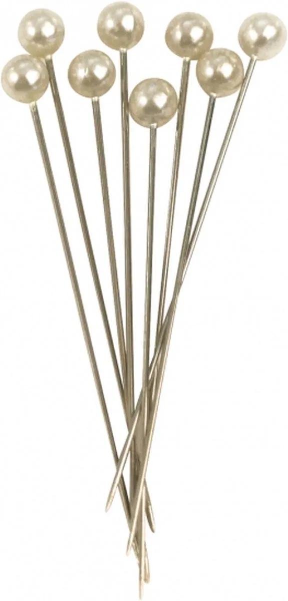 Rayher Steekspelden 6,5cm Wit