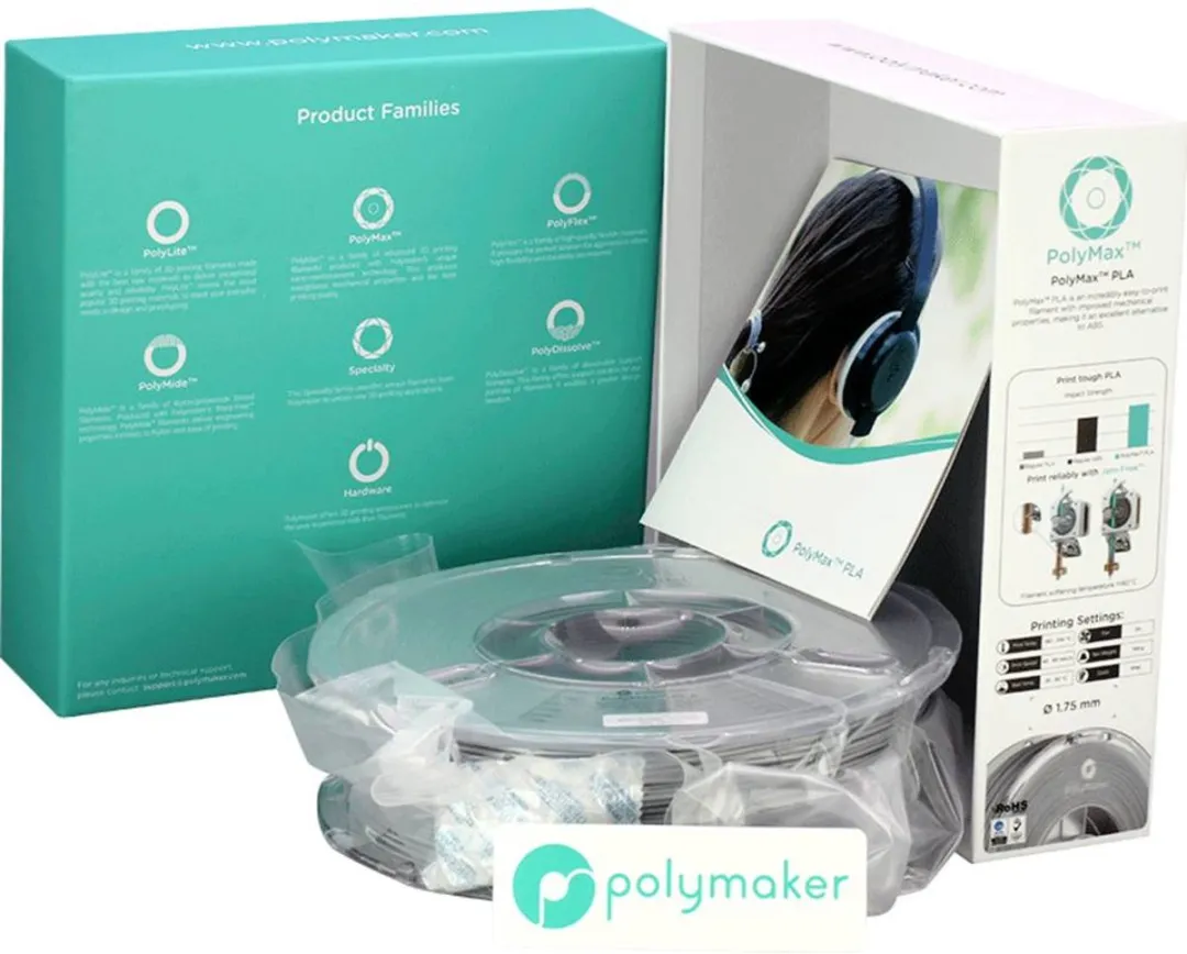 Polymaker PolyMAX Tough Filament PA06003 - 1.75mm 750g Grijs