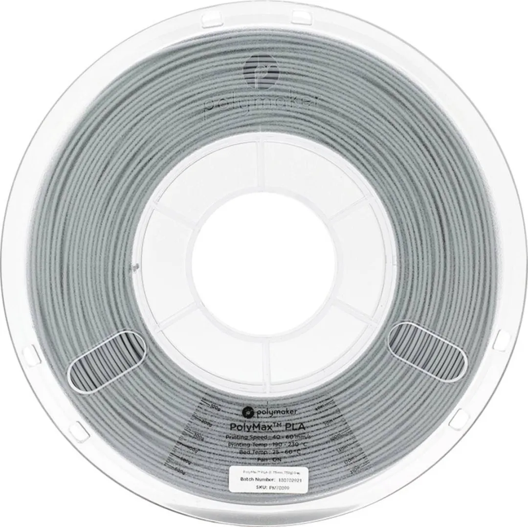 Polymaker PolyMAX Tough Filament PA06003 - 1.75mm 750g Grijs