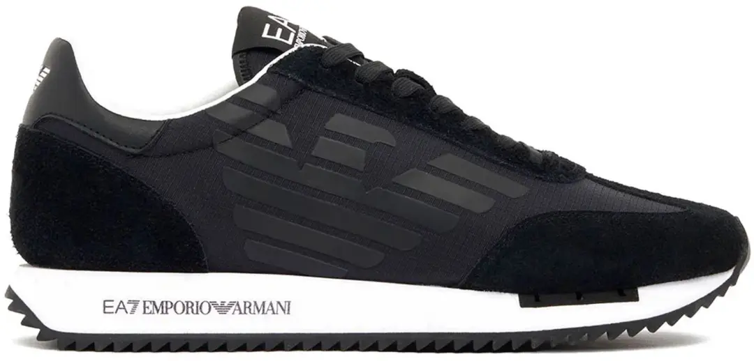 Ea7 Emporio Armani Black & White Vintage Mix Schoenen Zwart EU 41 1/3