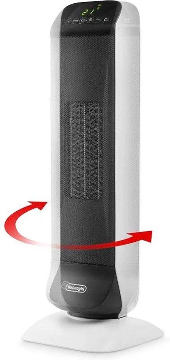 De'Longhi HFX25S20 Keramische Kachel 2000W - Zwart - afbeelding 6 van 6