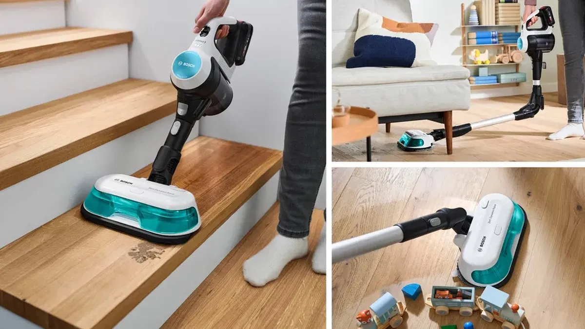 Bosch Unlimited 7 ProHygienic Aqua BCS712HYG5 Stofzuiger - 2 Accu's - afbeelding 6 van 6