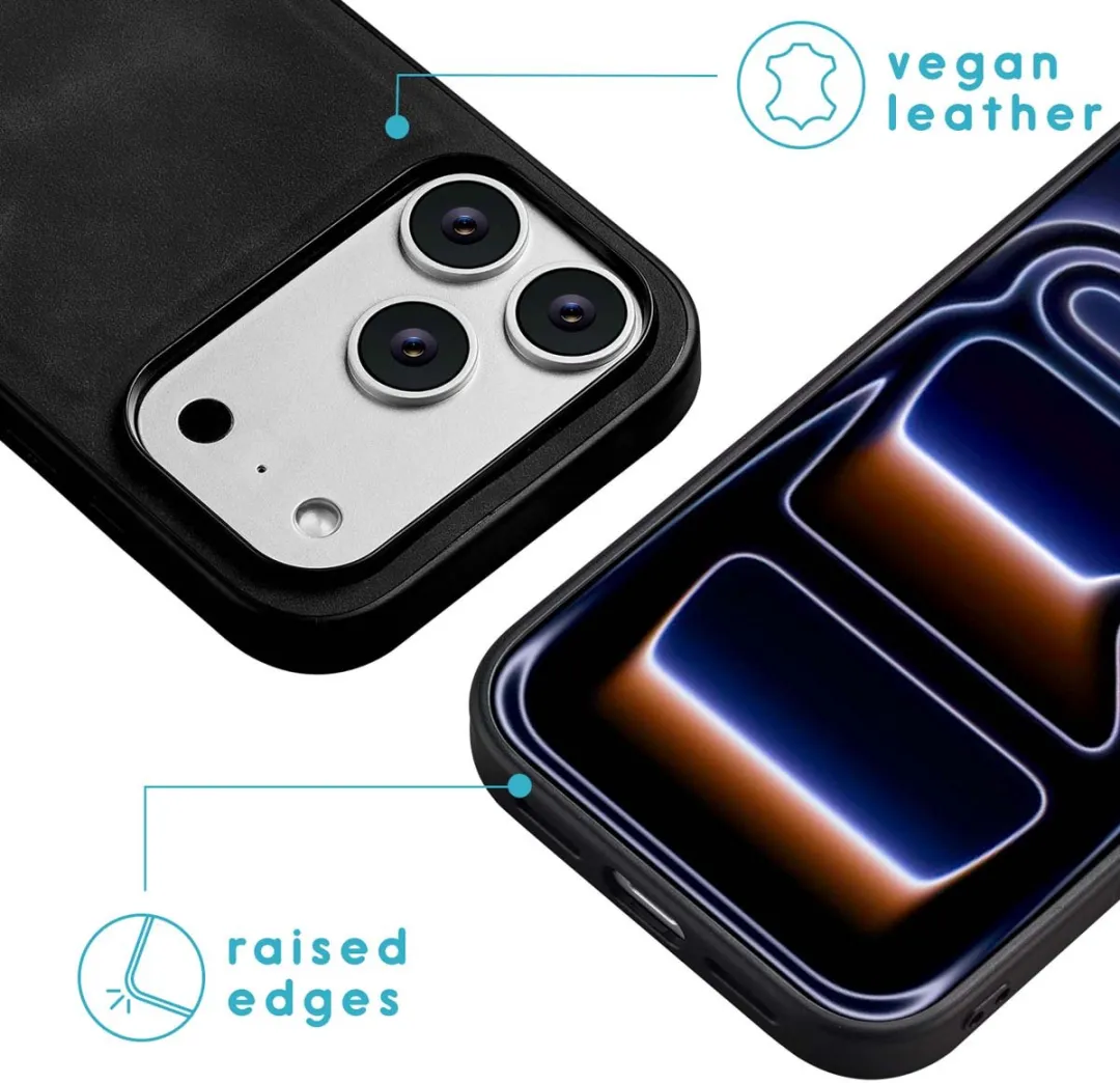 Imoshion Hoesje iPhone 17 Pro - 2-in-1 Bookcase Zwart