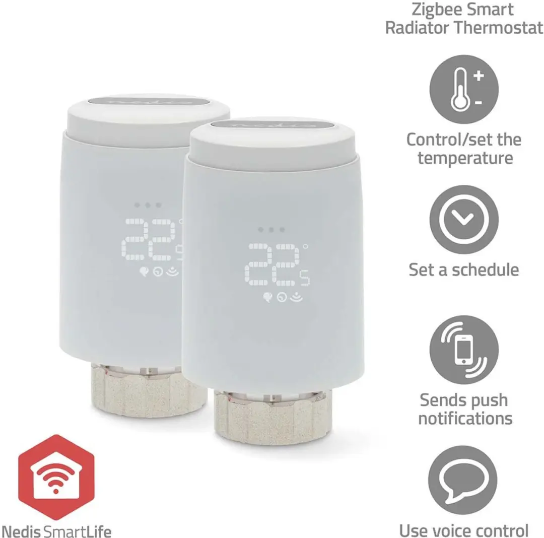 Nedis SmartLife Radiatorbediening Zigbee 3.0
