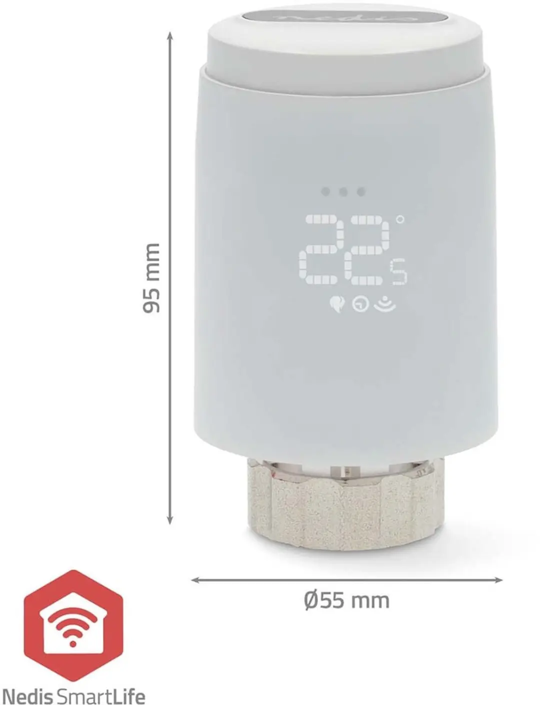 Nedis SmartLife Radiatorbediening Zigbee 3.0 - afbeelding 6 van 6