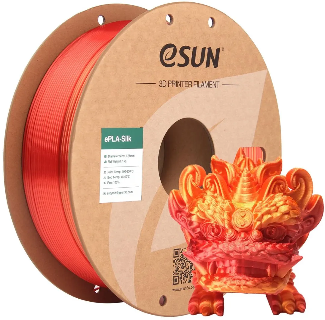 ESUN ePLA-Silk Brandende Zon 1kg - 1.75mm