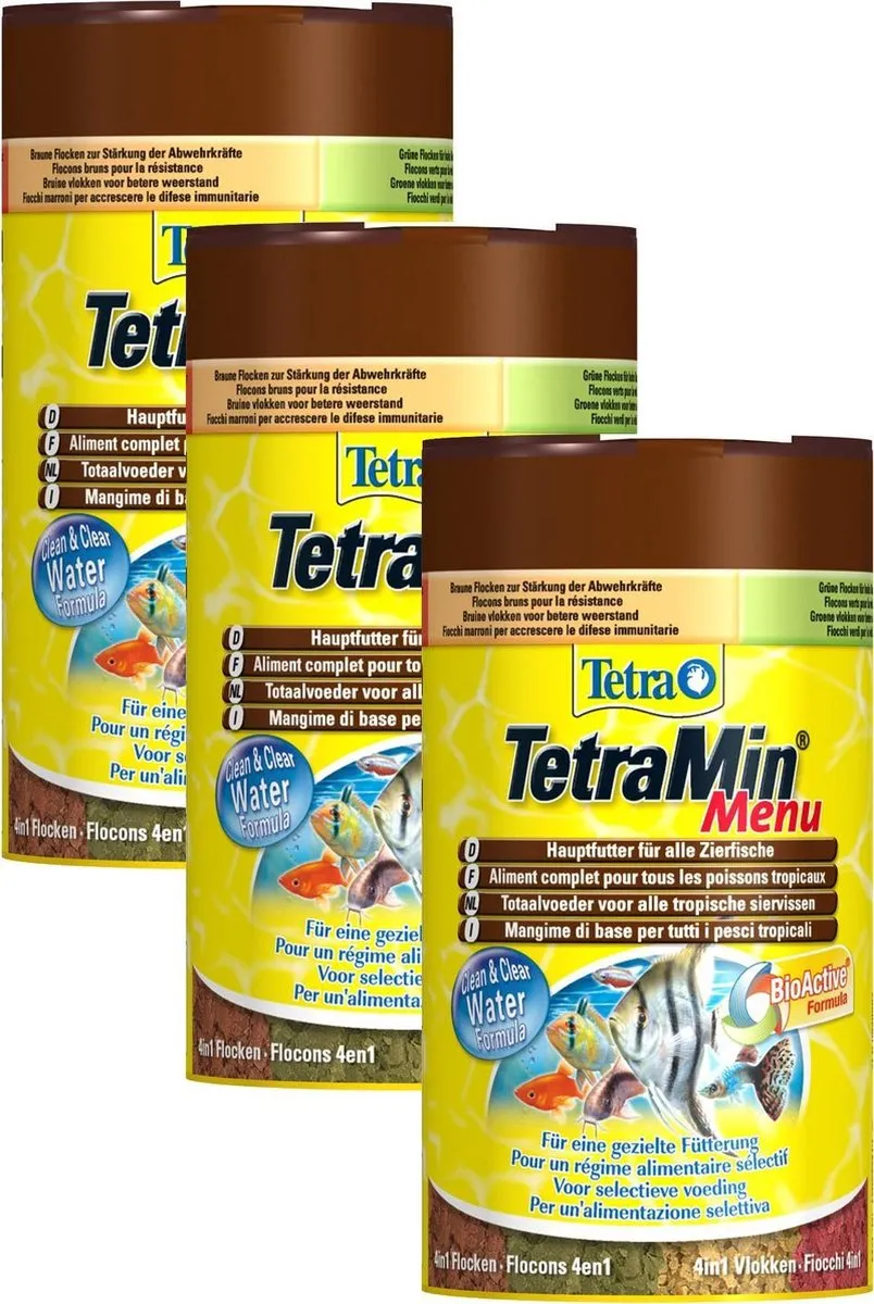 Tetra Menu Food Mix Vlokken