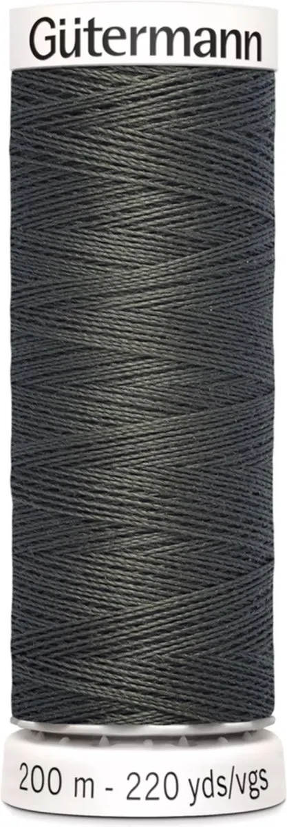 Gutermann Polyester Naaigaren 972 - Grijs - 200m