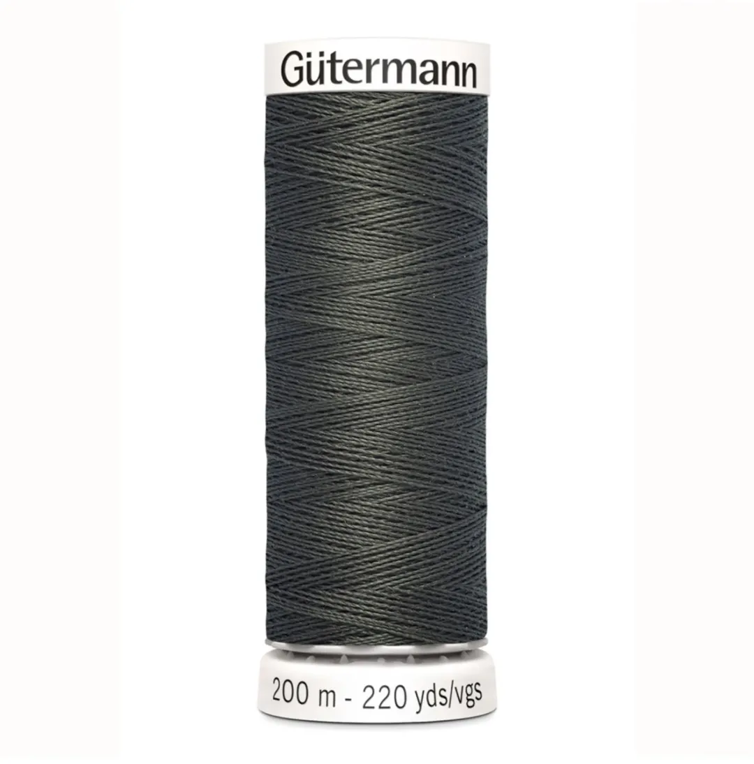 Gutermann Polyester Naaigaren 972 - Grijs - 200m