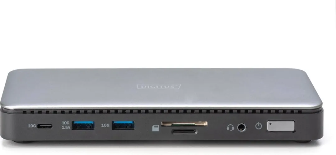Digitus DA-70917 USB-C Dockingstation - 8K/4K - Grijs/Zwart