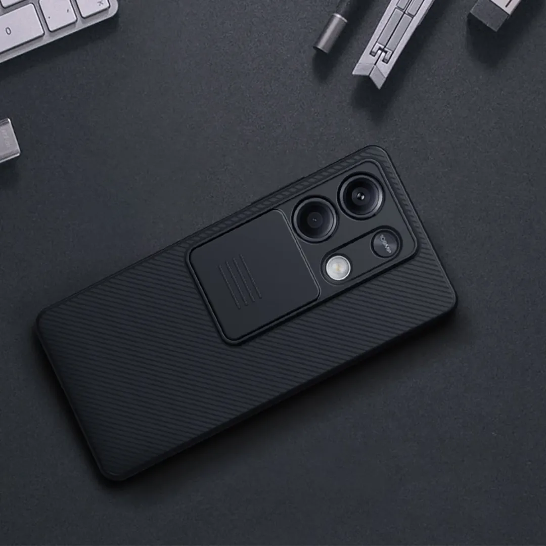 Nillkin CamShield Hoesje Xiaomi Redmi Note 13 5G - Zwart
