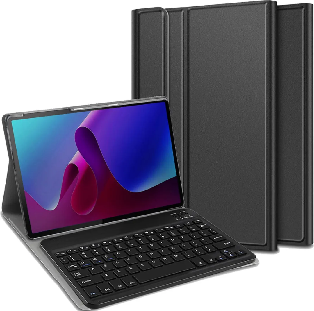 Just in Case Lenovo Tab P11 Gen 2 Toetsenbordhoes - Zwart