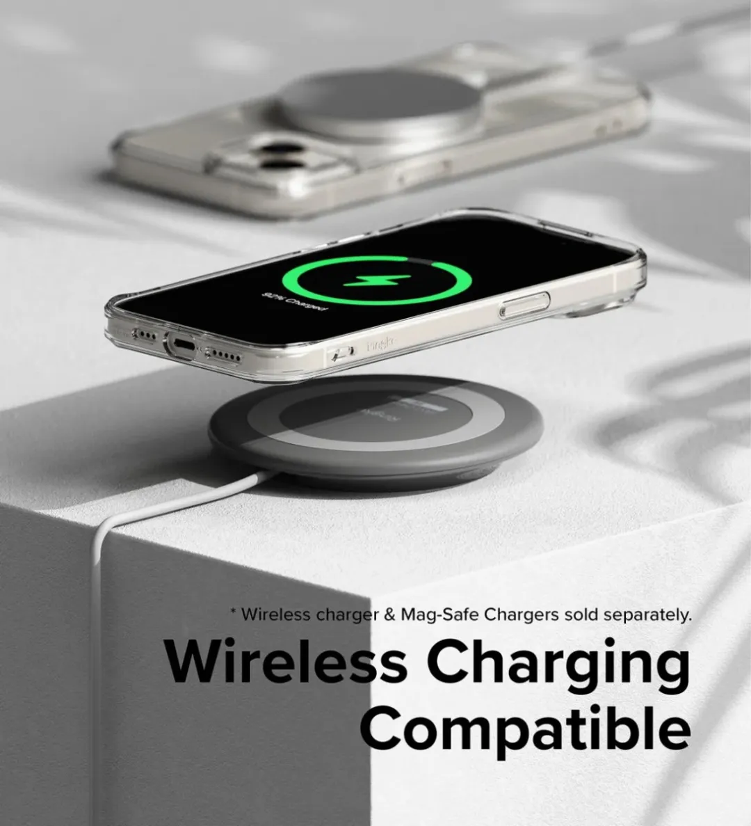 Ringke Fusion Back Cover Matte Transparant Hoesje Geschikt voor Apple iPhone 15 Plus