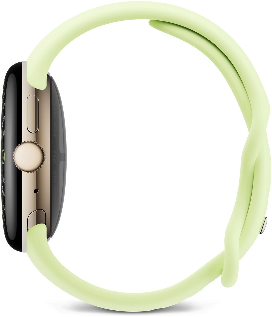 Google Pixel Watch 4 - Smartwatch - 41mm - WiFi - Gold/Lemongrass