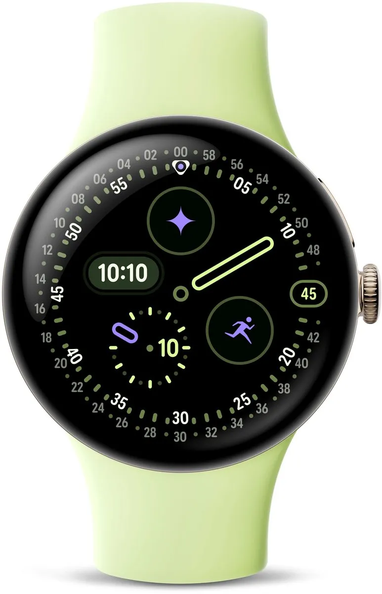 Google Pixel Watch 4 41mm - Goud/Lemongrass