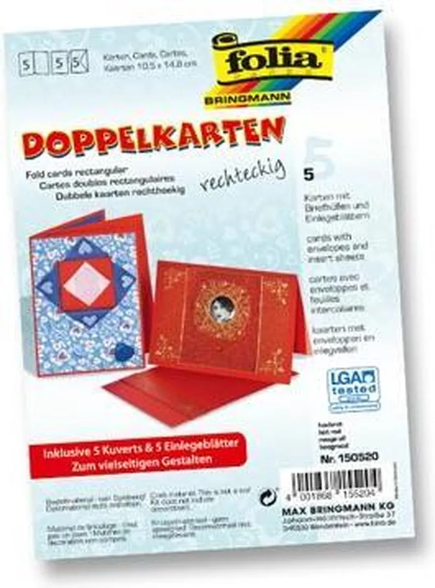 Folia Wenskaarten 105x15cm