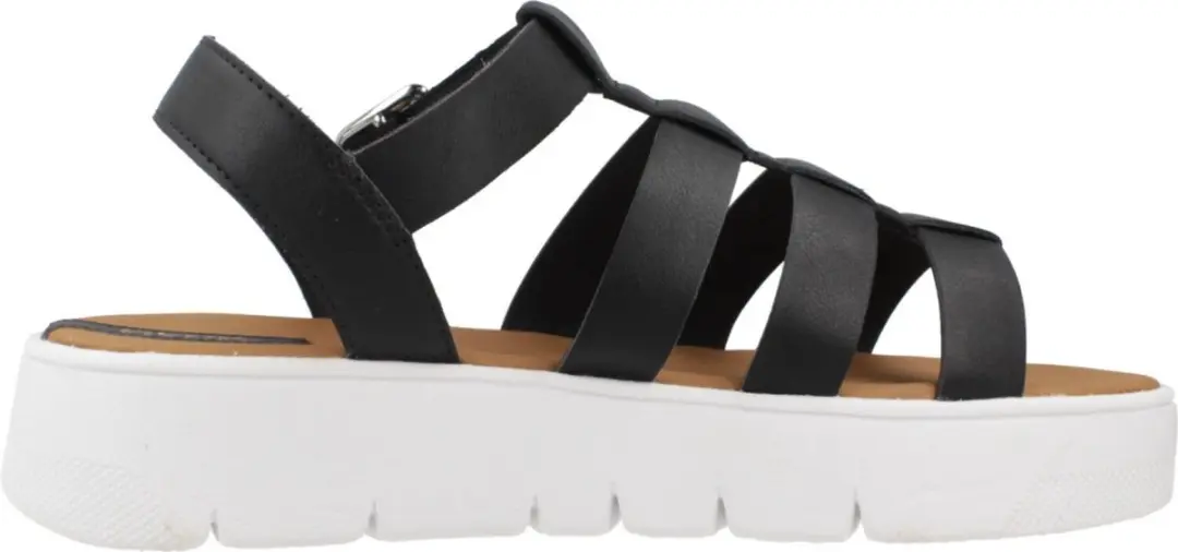 Merkloze Dames Wedge Sandalen met Gesp