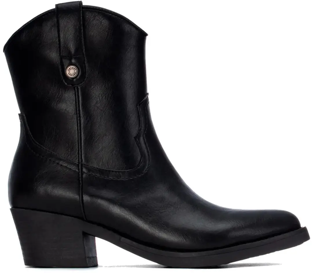 Refresh 17614601 Booties Met Hak Zwart EU 36 Vrouw
