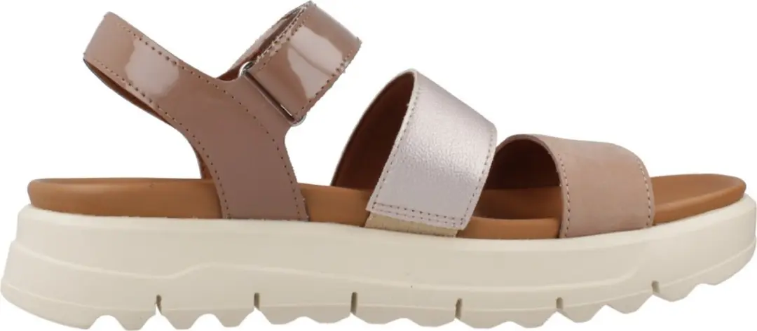 Geox Xan2.1s Sandalen Beige,Goud EU 39 Vrouw