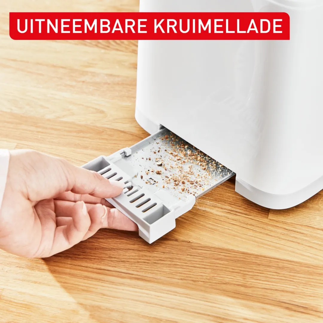 Tefal Sense TT6931 Broodrooster 2 Stuks - 850W - Rood - afbeelding 6 van 6