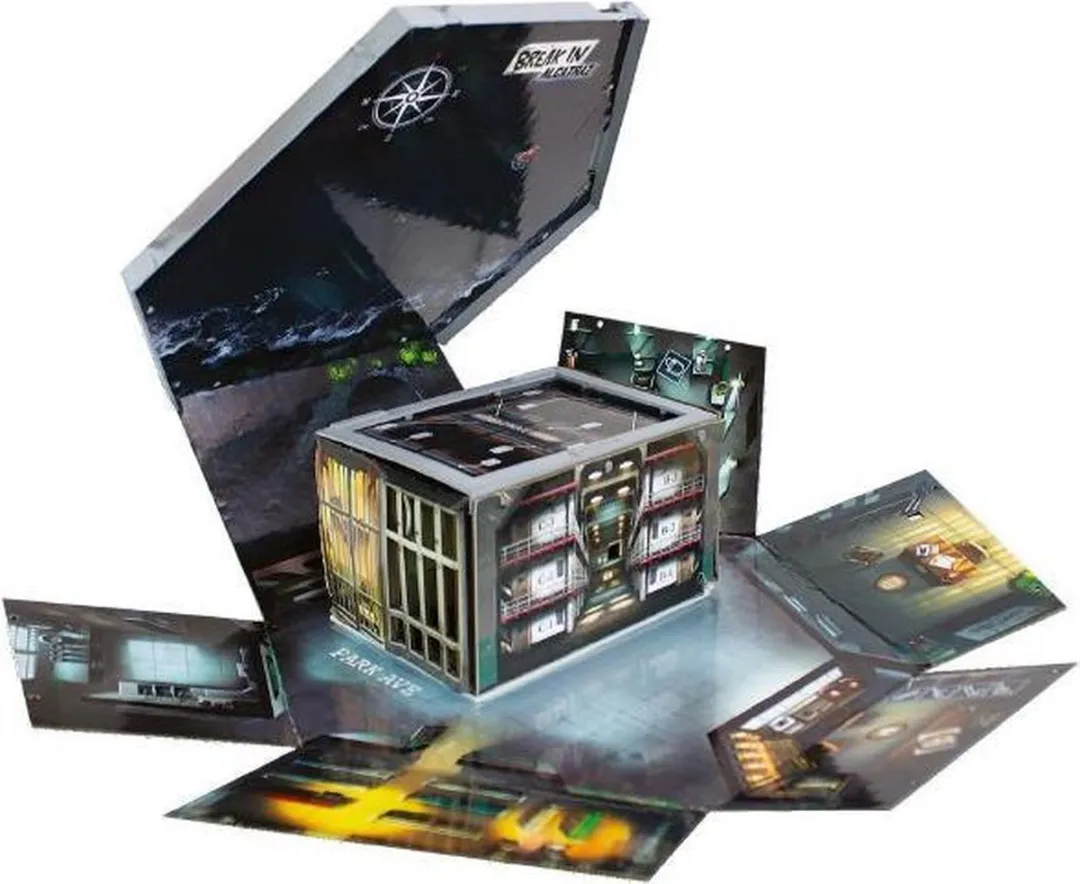 Schmidt Spiele 49381 bordspel Break In, Alcatraz Board game Travel/adventure