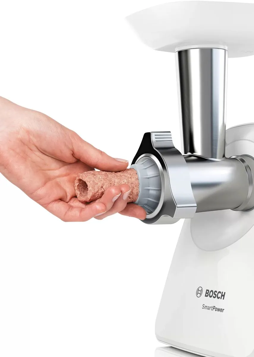 Bosch MFW2520W Vleesmolen 350W - Wit/Grijs