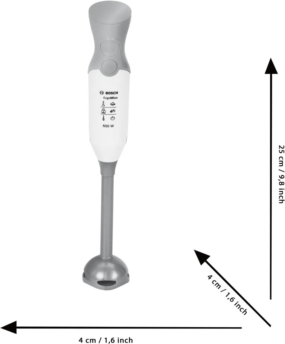 Klein Toys Bosch Mini Speelgoed Staafmixer - Zilver