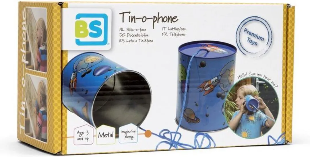 BS Toys Bliktelefoon - Blauw