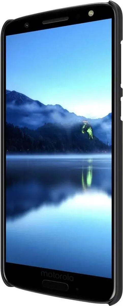 Nillkin Super Frosted Shield Backcover Moto G6 - Zwart - afbeelding 4 van 6