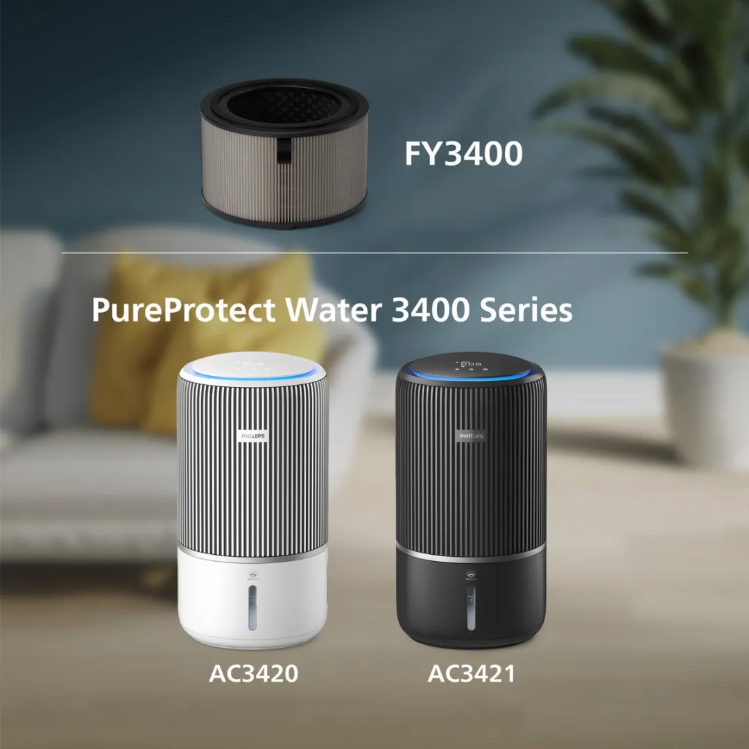 Philips PureProtect Water 3400 HEPA-filter FY3400/30 - Grijs