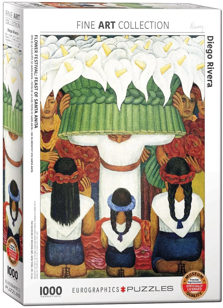 Eurographics Flower Festival Feast Puzzel 1000 Stuks