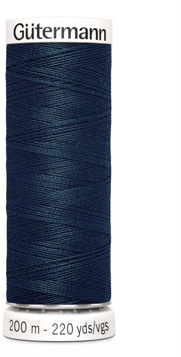 Gutermann Polyester Naaigaren 764 - Blauw - 200m - afbeelding 6 van 6