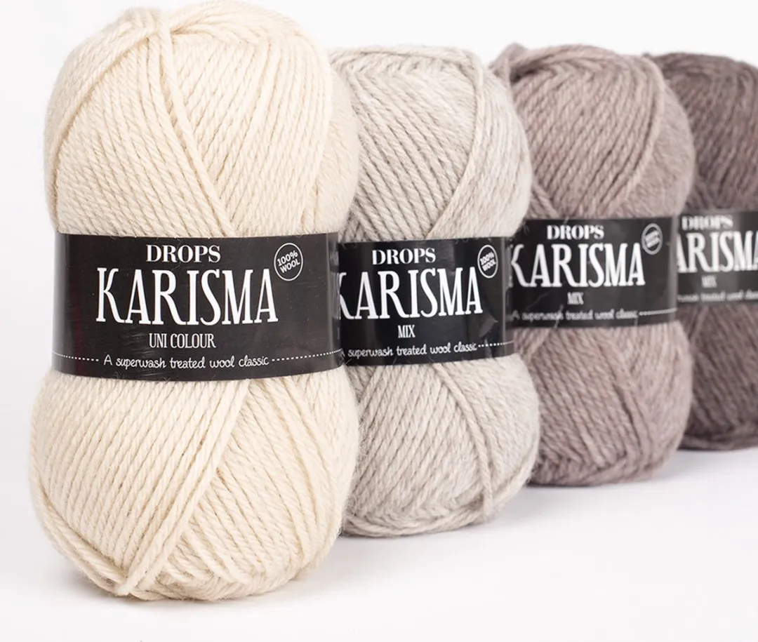 Drops Karisma Uni Wol Garen - Roos