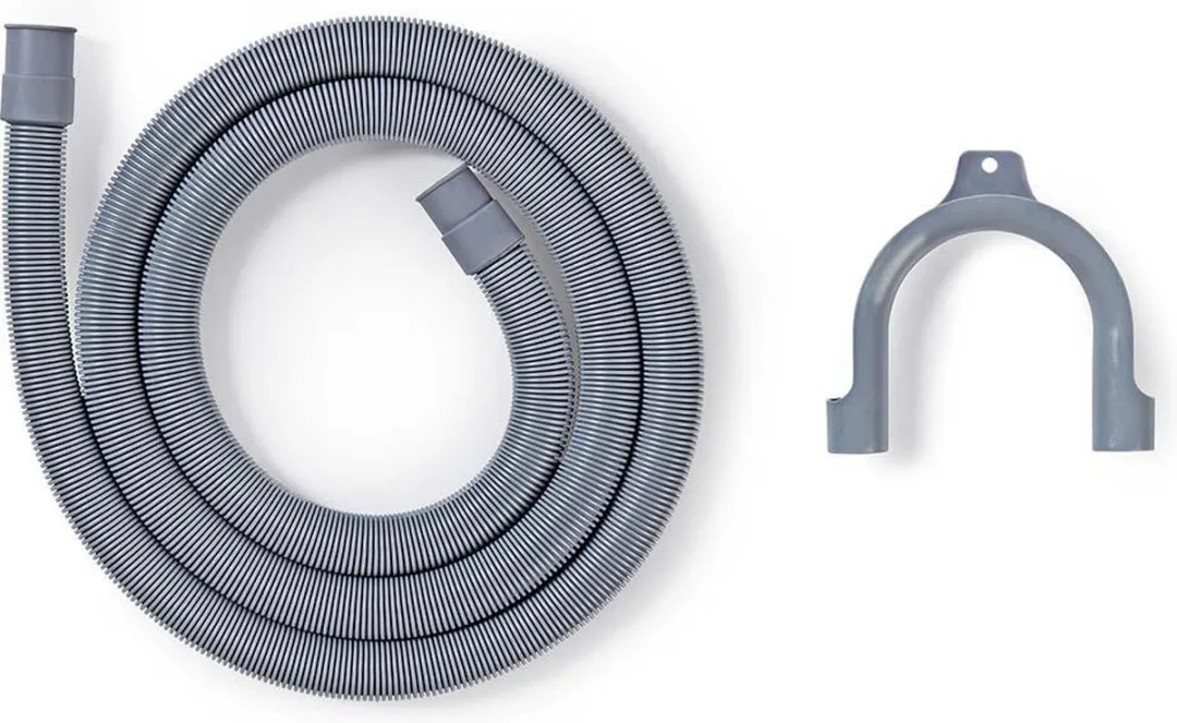 Nedis Afvoerslang 21mm 19mm 1.5 Bar 1m - Grijs
