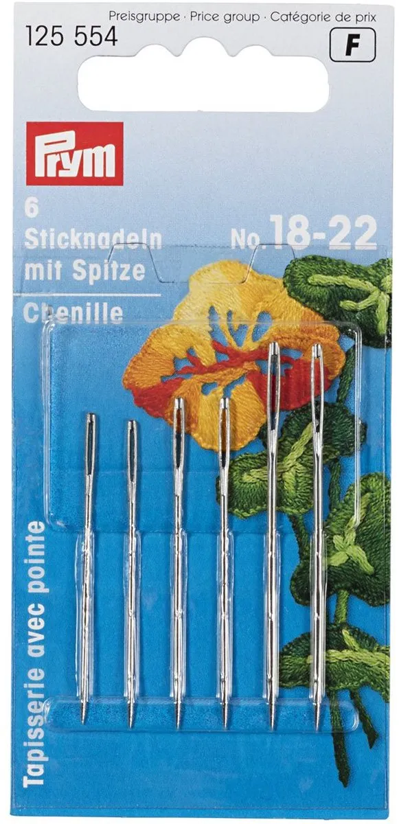 Prym Borduurnaalden Nr.18-22 - Goud