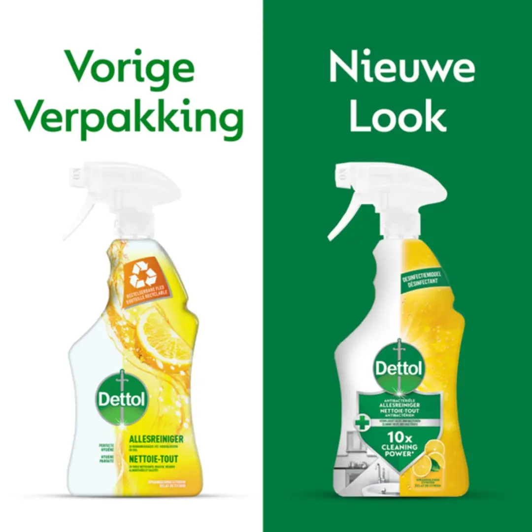 Dettol Allesreiniger Spray Power & Fresh Citrus - 500ml - afbeelding 3 van 6