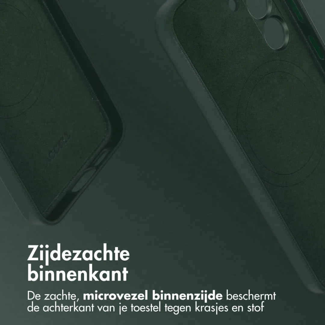 Accezz Hoesje Samsung Galaxy S24 - Cedar Green - MagSafe