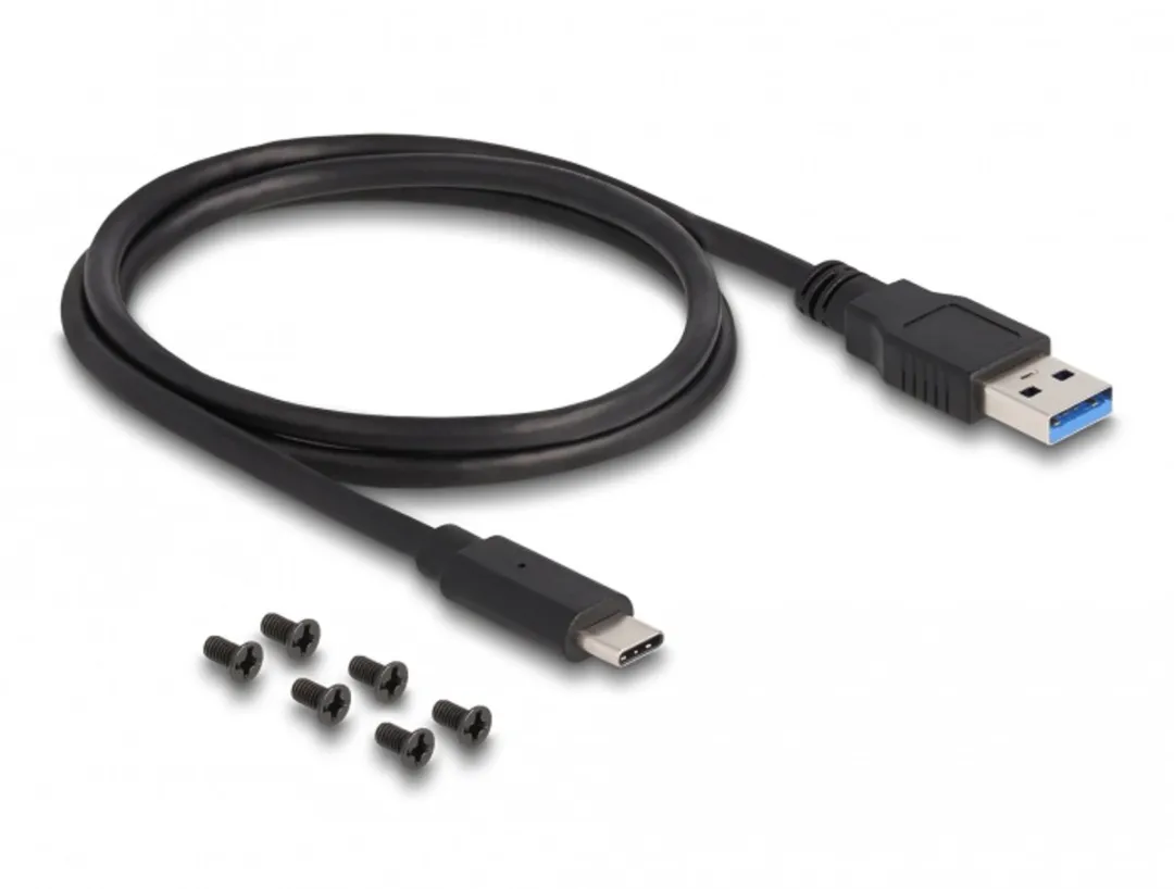 Delock 63205 USB 5Gbps Docking Station - 2.5" SATA HDD/SSD - Zwart/Transparant