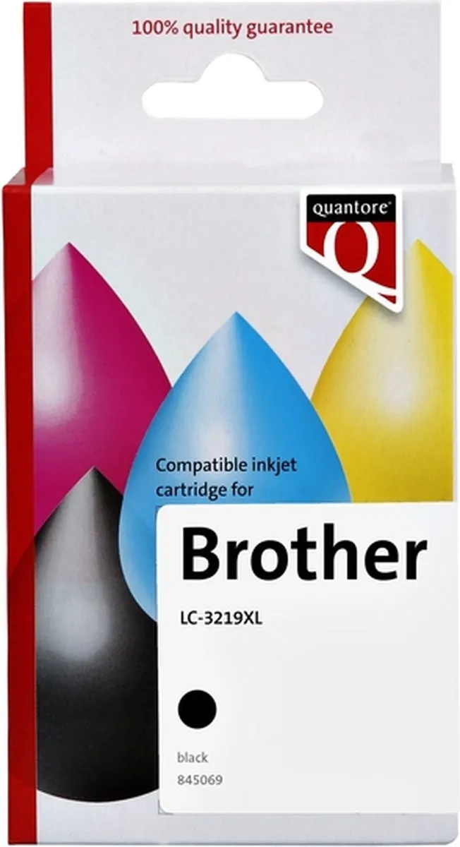 Quantore LC-3219XL Inkcartridge - Zwart