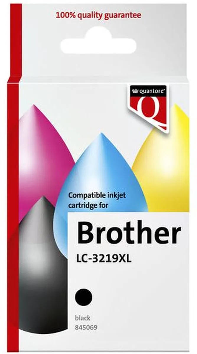 Quantore LC-3219XL Inkcartridge - Zwart