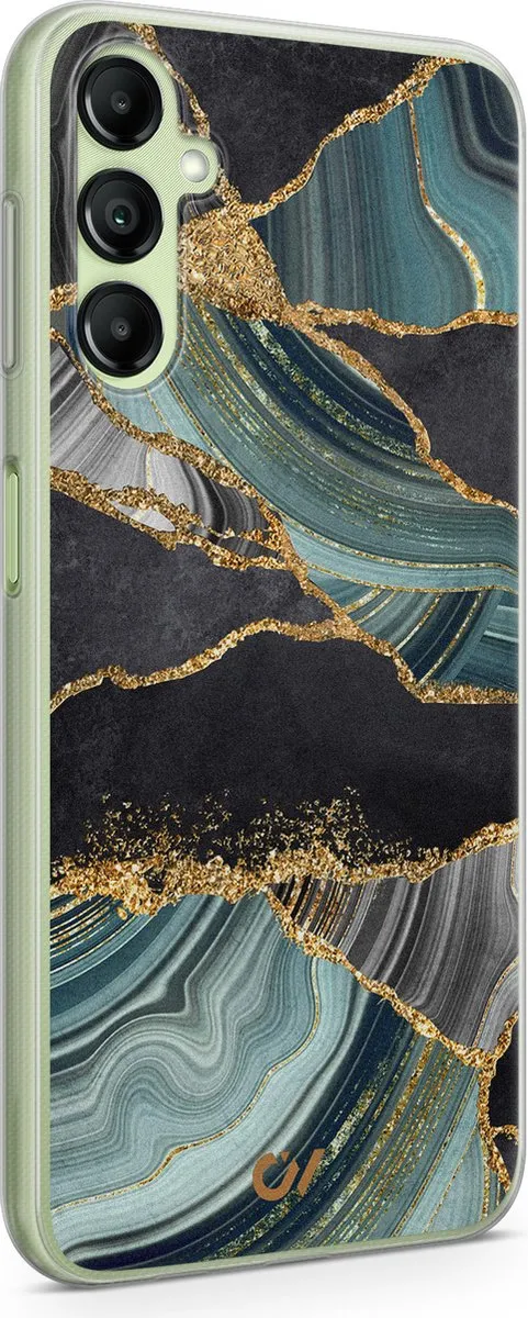 Casevibes Samsung Galaxy A14 5G Hoesje - Marble Jade Stone