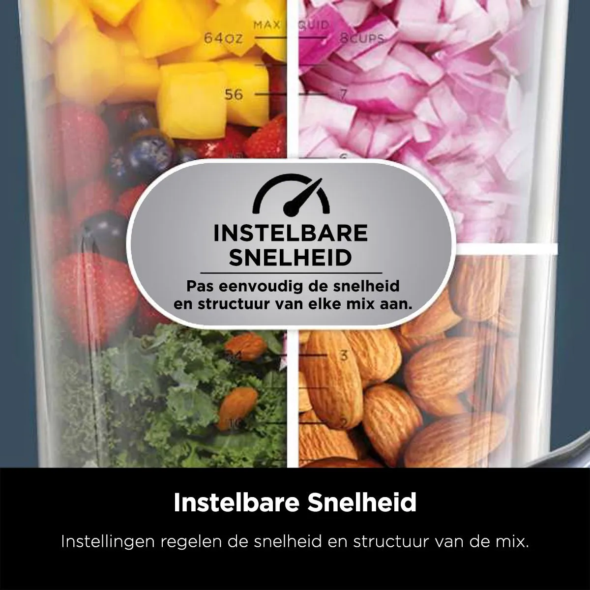 Ninja Detect Power Blender Pro TB201EU - 1200W - Zilver