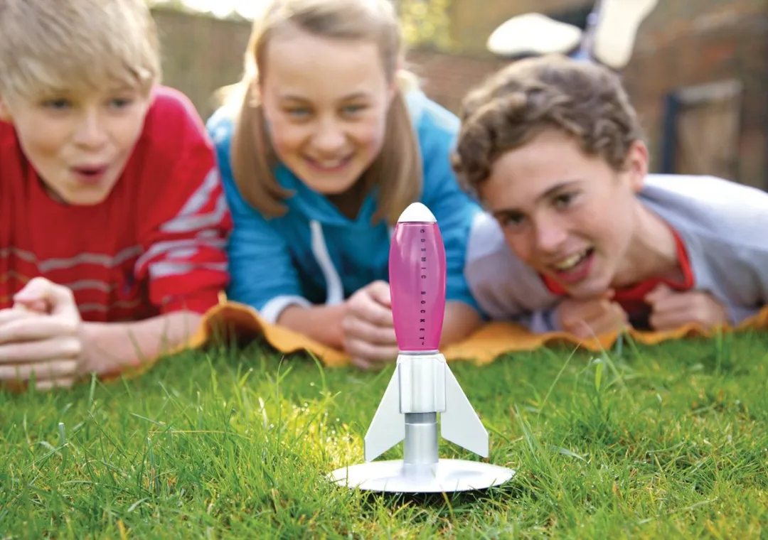 4M Kidzlabs Cosmic Rocket - Blauw - afbeelding 6 van 6