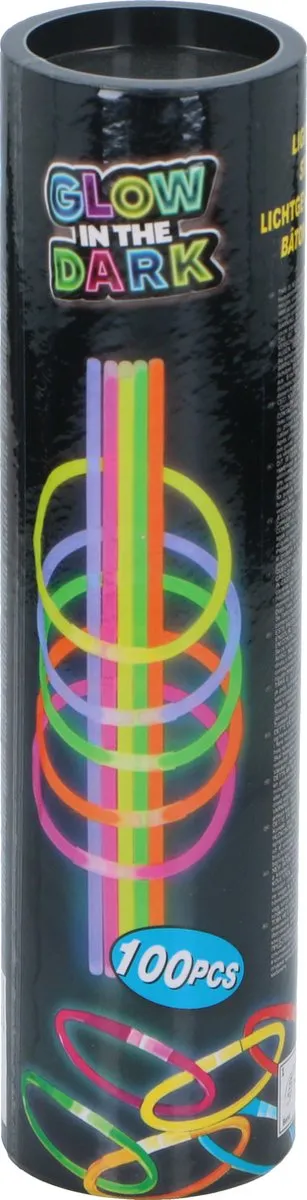 Eddy Toys Glowsticks 100 Stuks - Meerde Kleuren