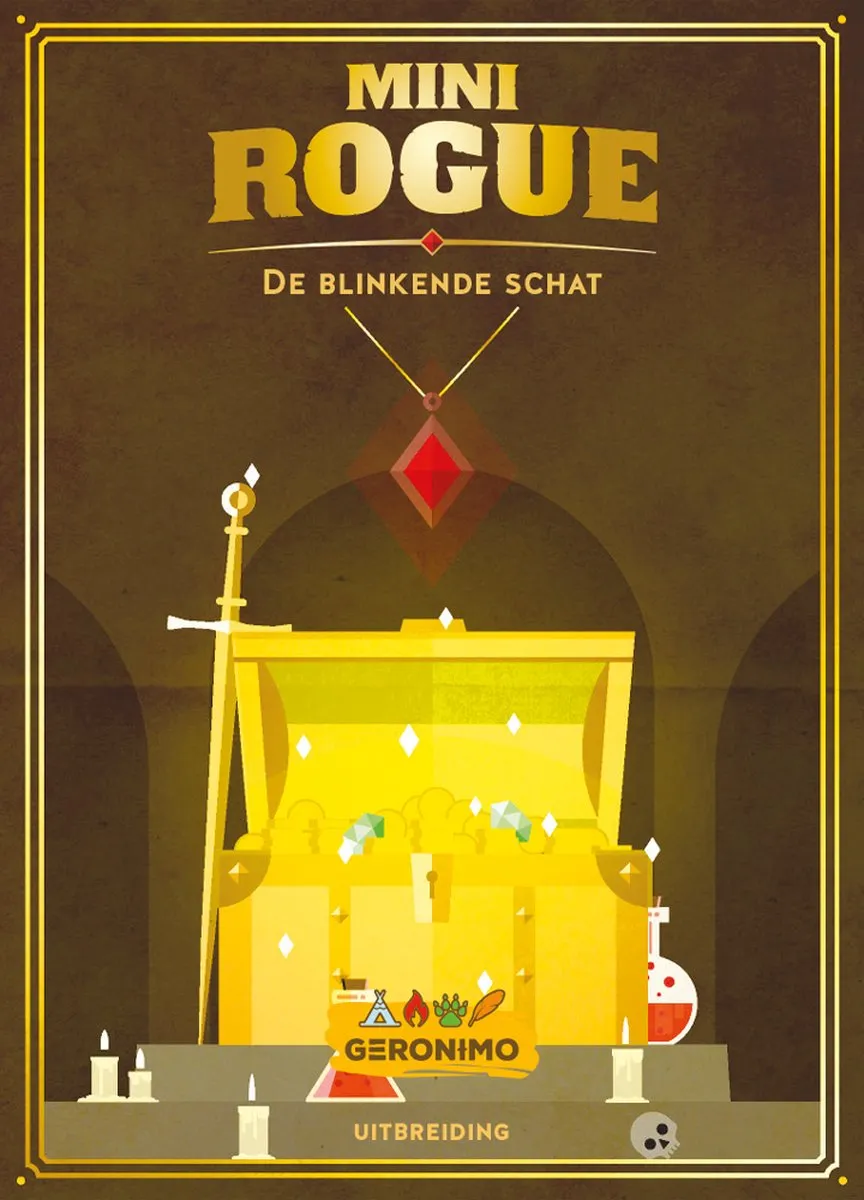 Geronimo Games Mini Rogue De Blinkende Schat Uitbreiding