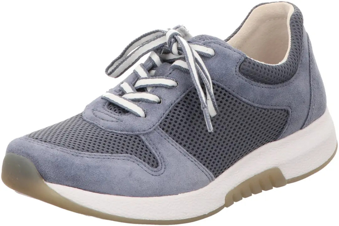 Gabor Dames Comfort veterschoenen blauw maat 37,5